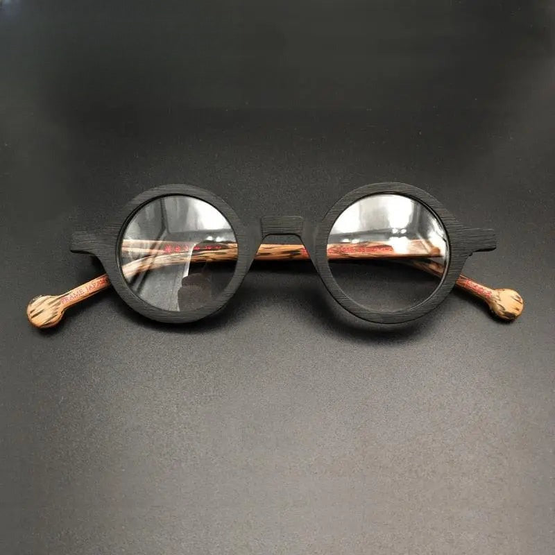 Unisex Round Full Rim Acetate Reading Glasses Y031 — view 1 | Rx Spectacle