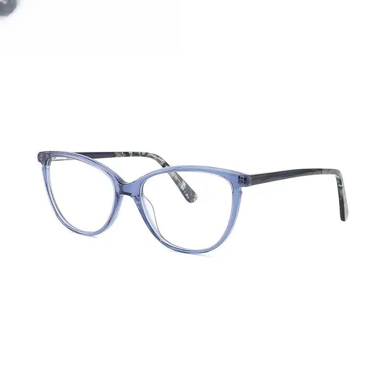 Women's Square Full Rim Acetate Prescription Glasses 319014 — view 5 | Rx Spectacle