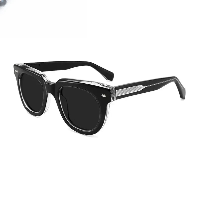 Unisex Square Full Rim Acetate Prescription Glasses Mo17 — view 14 | Rx Spectacle