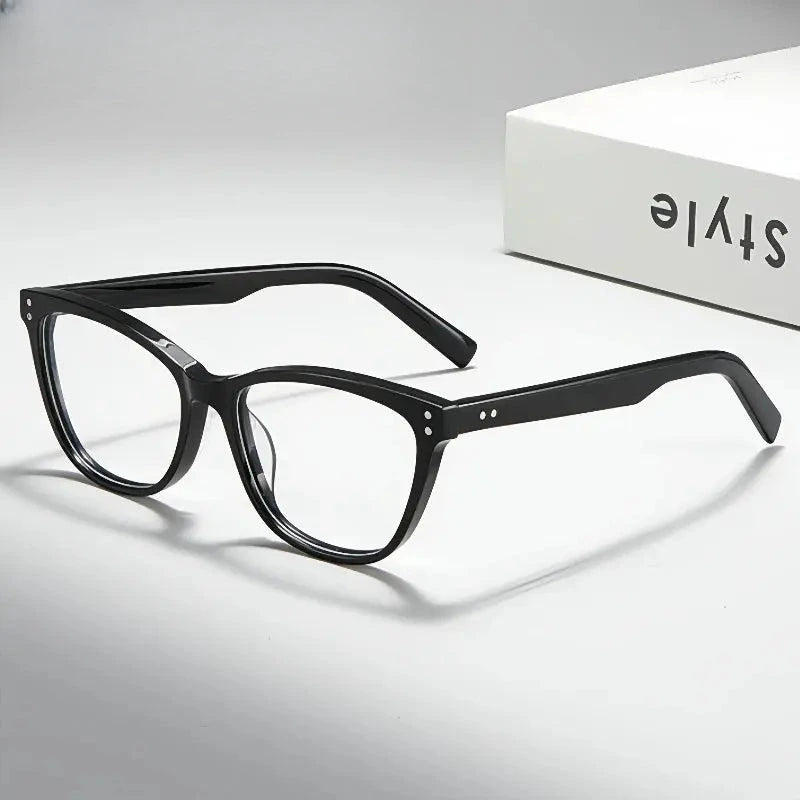 Women's Cat Eye Full Rim Acetate Prescription Glasses 88022 — view 1 | Rx Spectacle