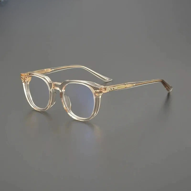 Unisex Square Full Rim Acetate Prescription Glasses G7003 — view 4 | Rx Spectacle