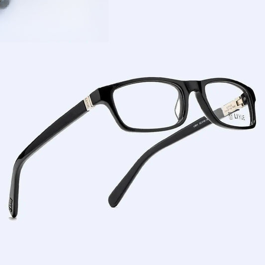 Unisex Square Full Rim Acetate Prescription Glasses Lb01 — view 1 | Rx Spectacle