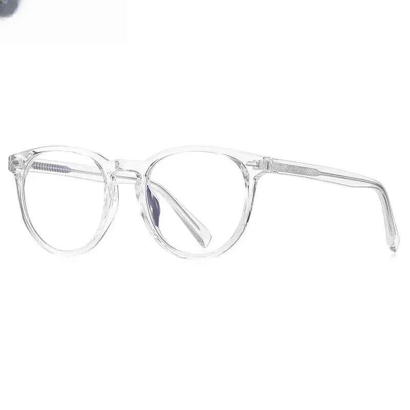 Unisex Round Full Rim TR90 Reading Glasses 2117 — view 8 | Rx Spectacle
