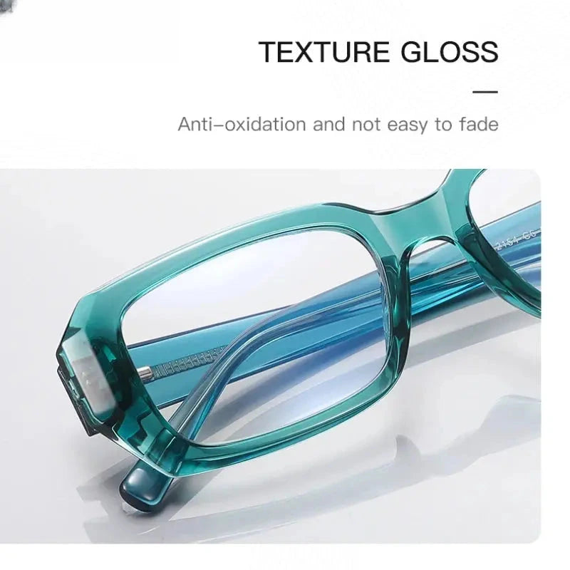Women's Square Full Rim TR90 Reading Glasses 2154 — view 5 | Rx Spectacle