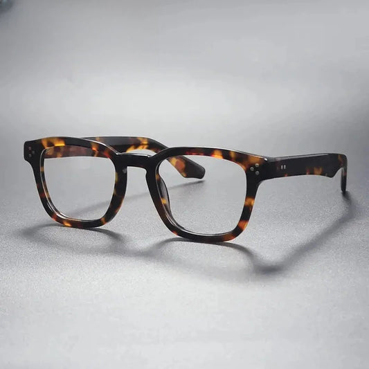 Men's Square Full Rim Acetate Prescription Glasses Gxyj1500 — view 1 | Rx Spectacle
