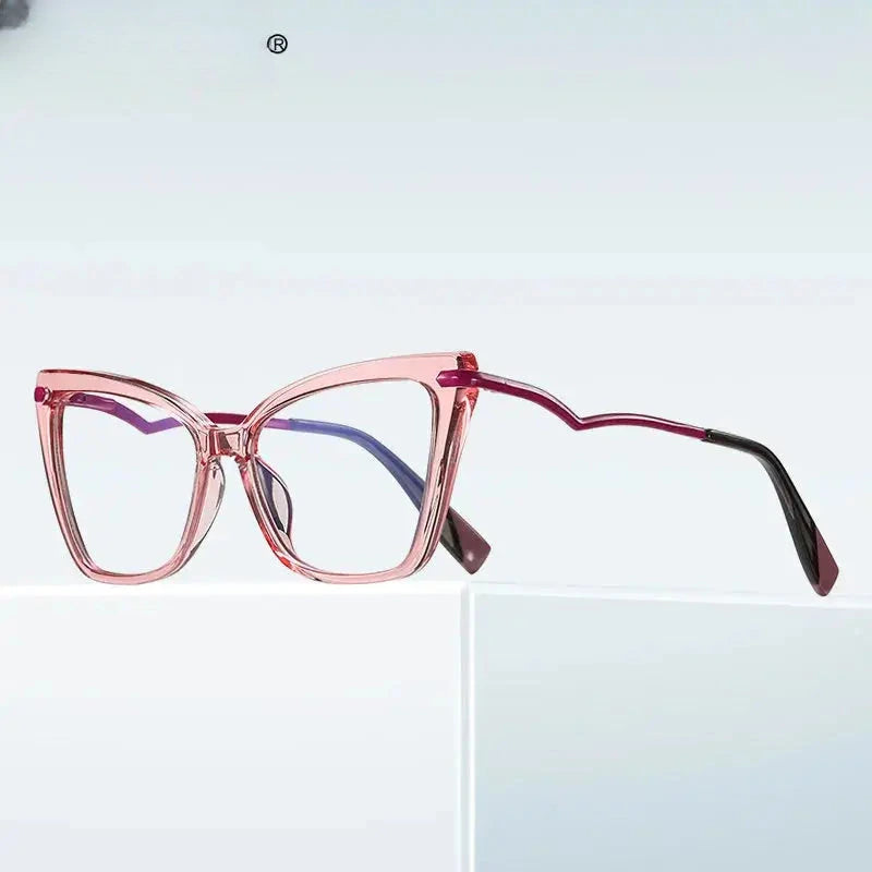 Women's Square Full Rim TR90 Reading Glasses 2106 — view 2 | Rx Spectacle