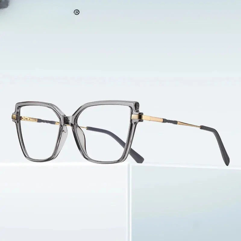 Women's Cat Eye Full Rim TR90 Reading Glasses 2208 — view 3 | Rx Spectacle