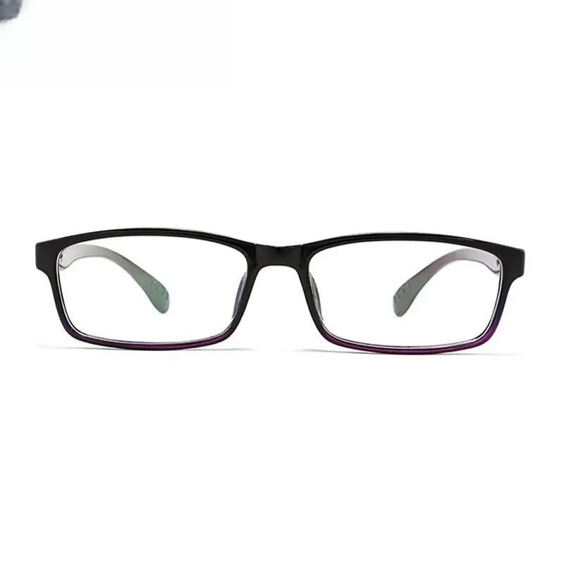Men's Rectangular Full Rim Titanium Prescription Glasses 2300 — view 2 | Rx Spectacle