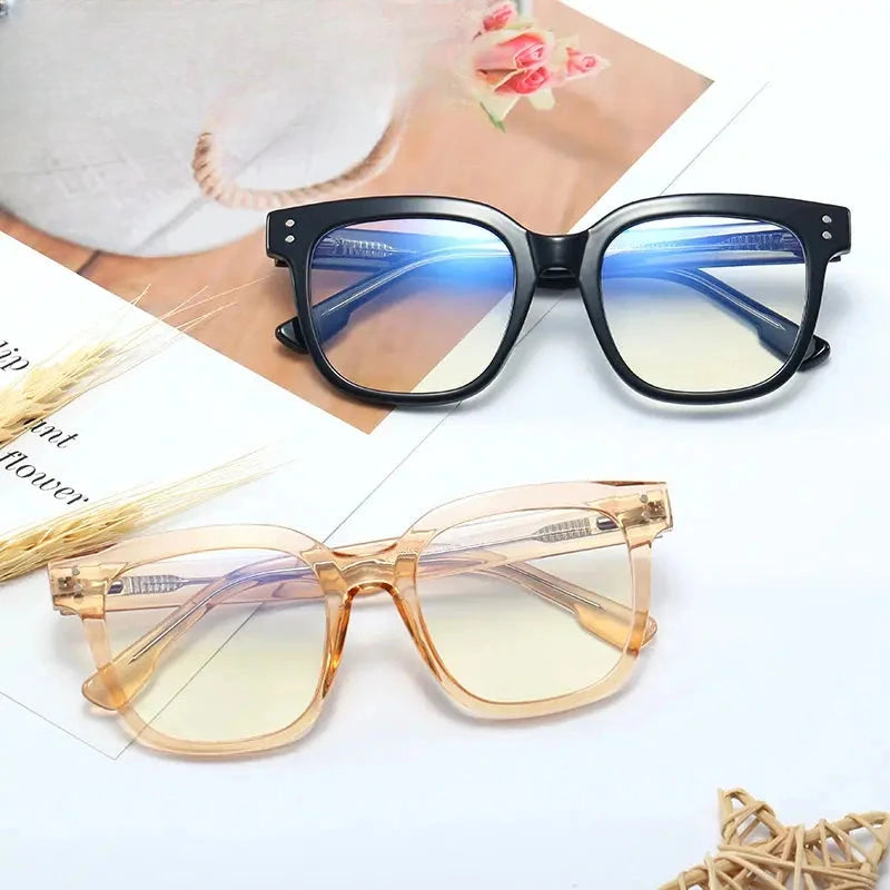 Women's Square Full Rim TR90 Prescription Glasses 792330 — view 1 | Rx Spectacle