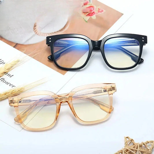 Women's Square Full Rim TR90 Prescription Glasses 792330 — view 1 | Rx Spectacle