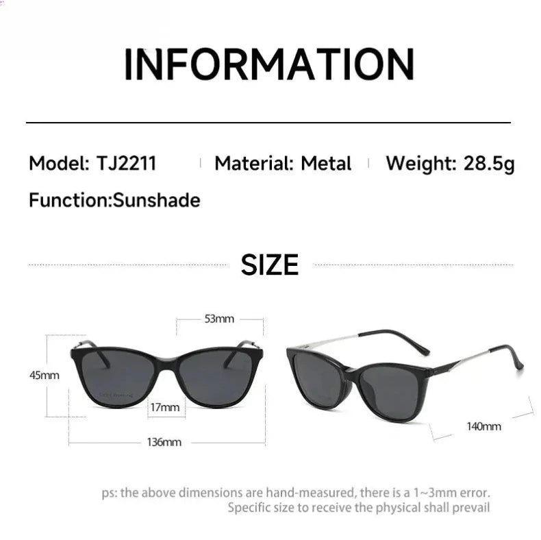 Women's Cat Eye Full Rim TR90 Reading Glasses 62211 — view 2 | Rx Spectacle