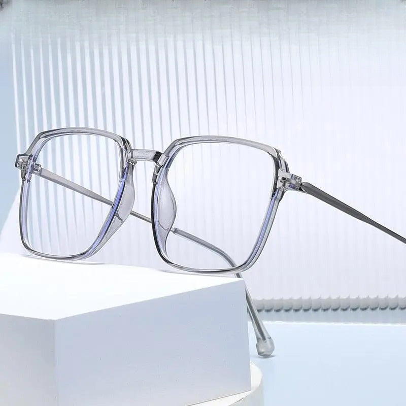 Unisex Square Full Rim TR90 Prescription Glasses 81249 — view 1 | Rx Spectacle