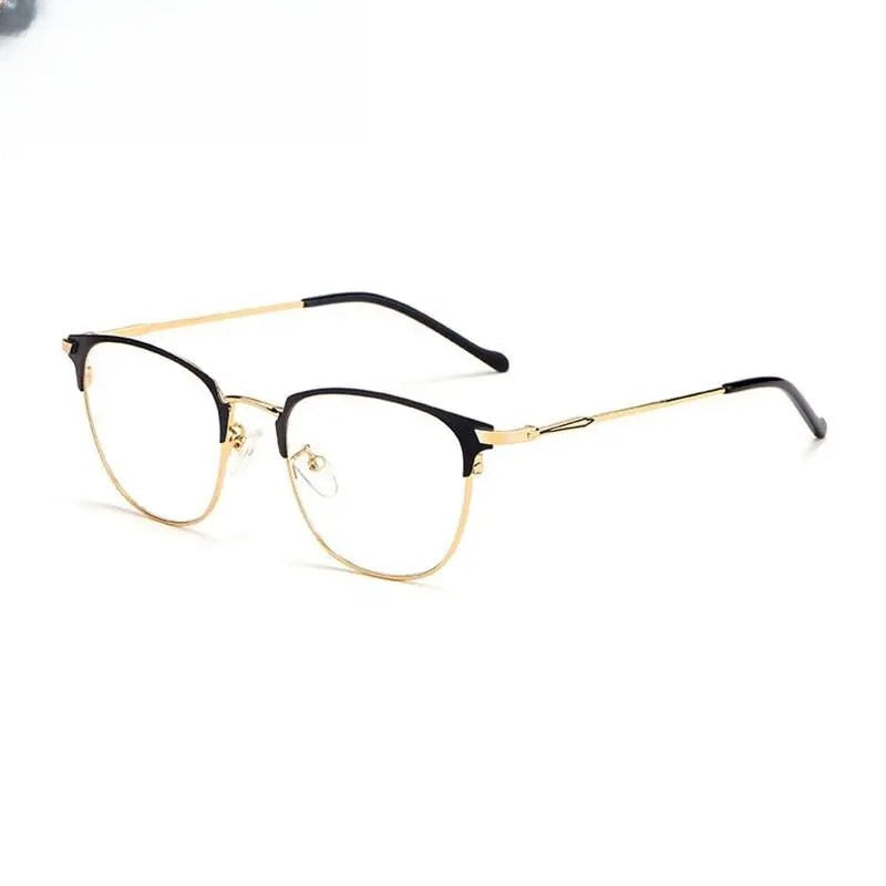 Unisex Square Full Rim Alloy Prescription Glasses 3389 — view 4 | Rx Spectacle