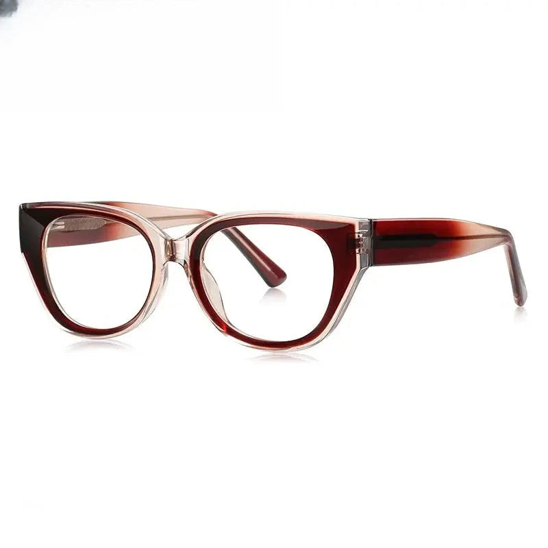 Women's Cat Eye Full Rim TR90 Prescription Glasses 361020 — view 7 | Rx Spectacle