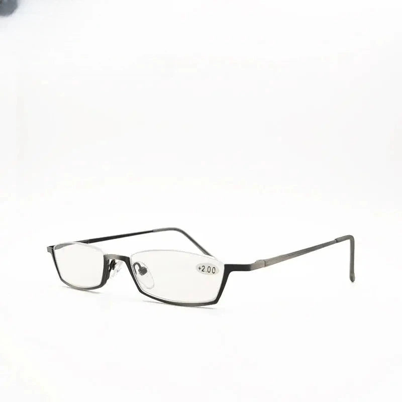 Women's Oval Semi-Rimless Reading Glasses 11520 — view 7 | Rx Spectacle