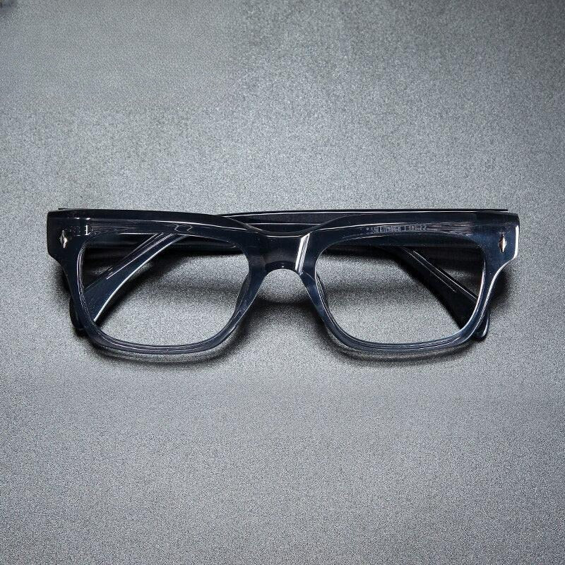 Unisex Square Full Rim Acetate Prescription Glasses Gxyj918 — view 7 | Rx Spectacle
