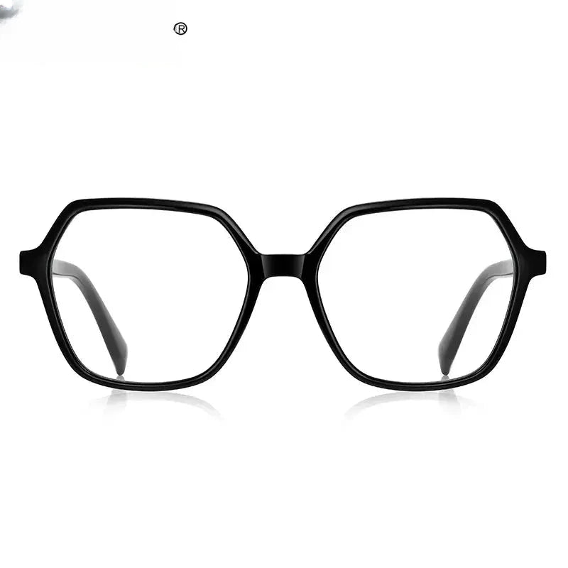 Unisex Polygon Full Rim Acetate Reading Glasses 2140 — view 4 | Rx Spectacle