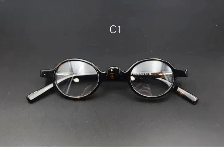 Women's Oval Full Rim Acetate Prescription Glasses 528134 — view 4 | Rx Spectacle