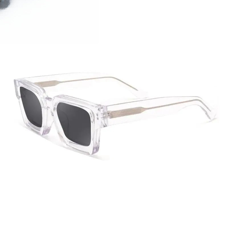 Women's Rectangular Full Rim Acetate Prescription Glasses Tyj66 — view 8 | Rx Spectacle