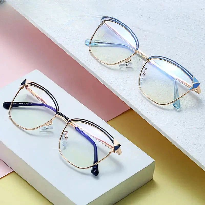 Women's Cat Eye Full Rim TR90 Prescription Glasses 795780 — view 1 | Rx Spectacle
