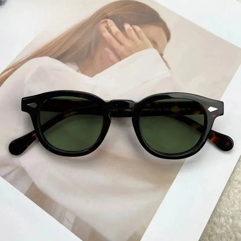 Women's Oval Full Rim Acetate Prescription Glasses Y4638 — view 1 | Rx Spectacle