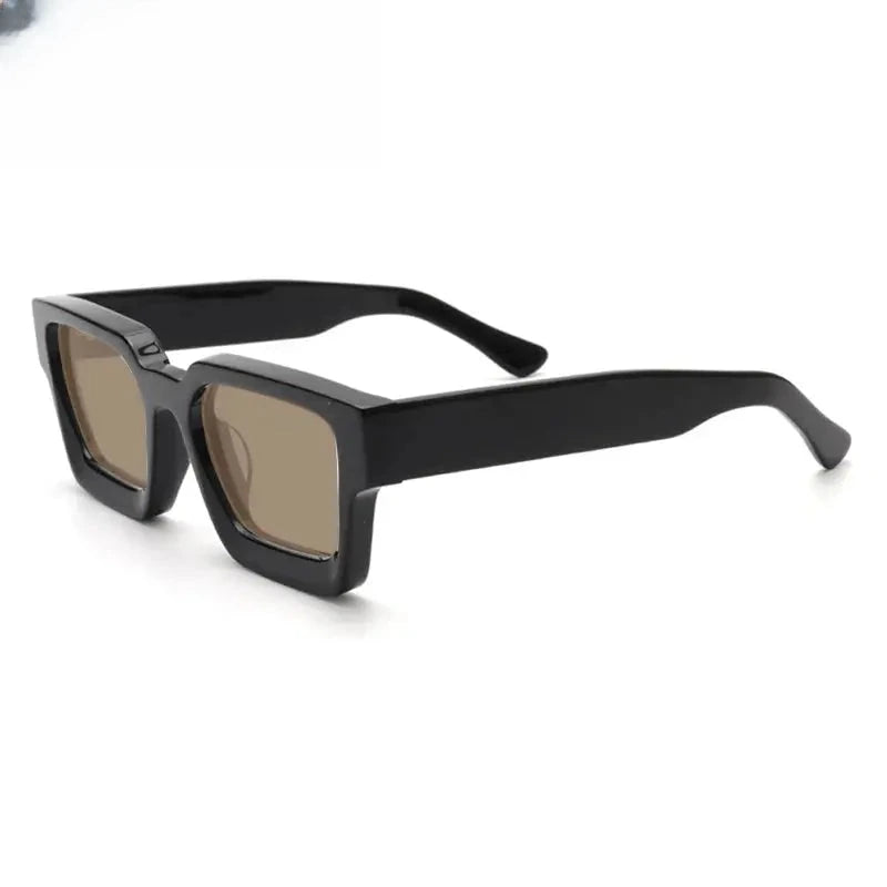 Unisex Square Full Rim Acetate Prescription Glasses Mo19 — view 18 | Rx Spectacle