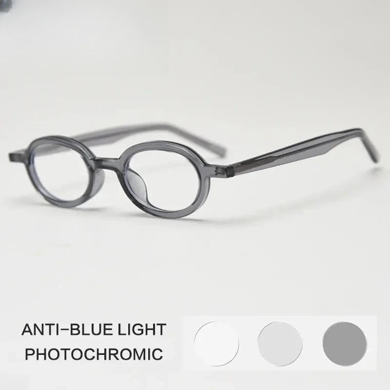 Unisex Round Full Rim Acetate Reading Glasses 69192 — view 7 | Rx Spectacle
