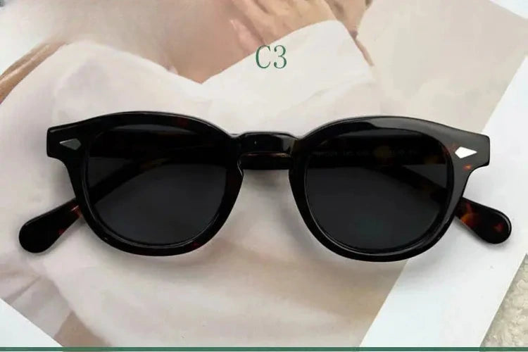 Women's Oval Full Rim Acetate Prescription Glasses Y4638 — view 14 | Rx Spectacle