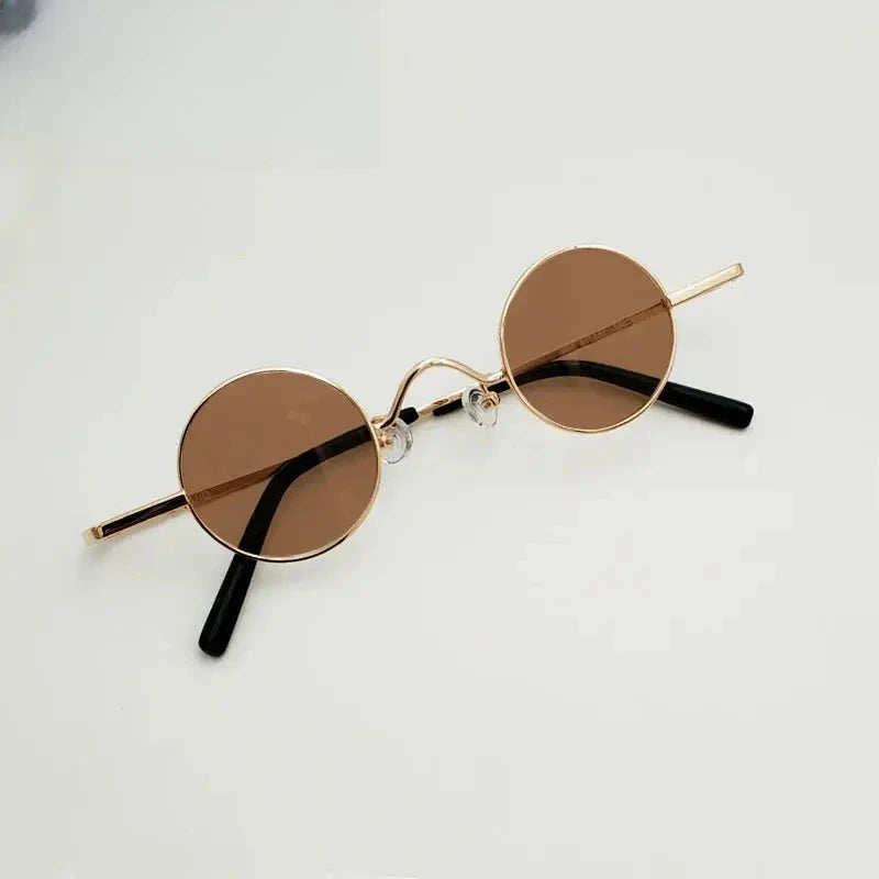 Unisex Round Full Rim Alloy Prescription Glasses 3836 — view 1 | Rx Spectacle
