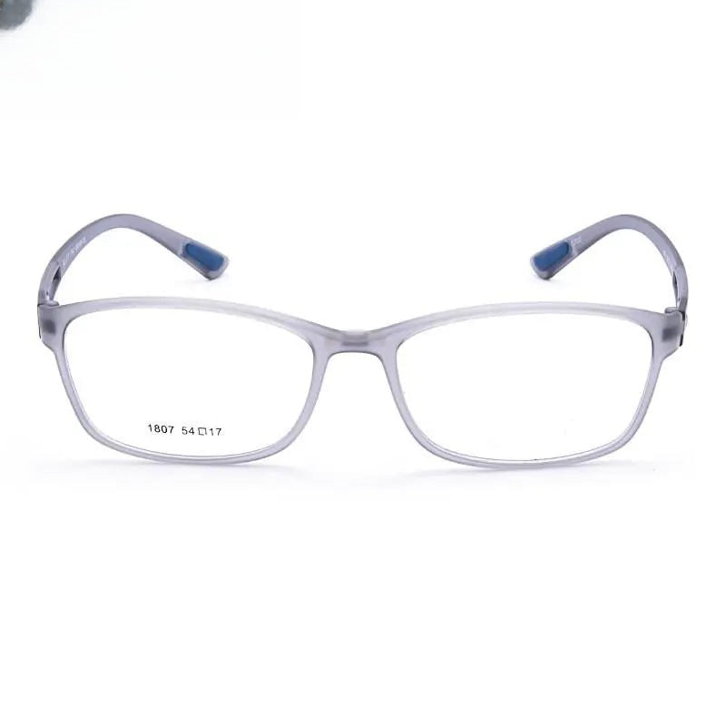 Men's Square Full Rim TR90 Prescription Glasses 1807 — view 9 | Rx Spectacle