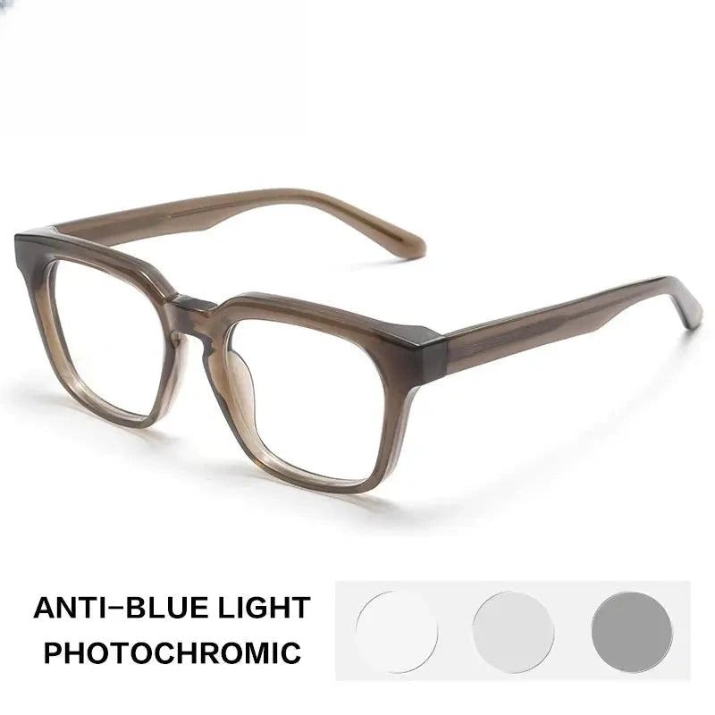 Unisex Square Full Rim Acetate Reading Glasses G91807 — view 8 | Rx Spectacle