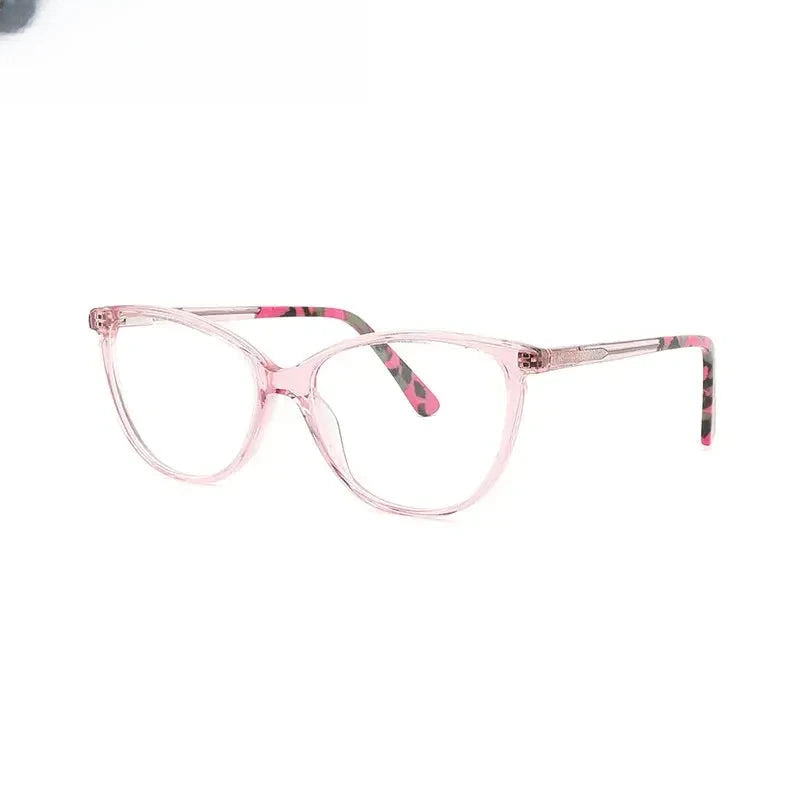 Women's Square Full Rim Acetate Prescription Glasses 319014 — view 4 | Rx Spectacle