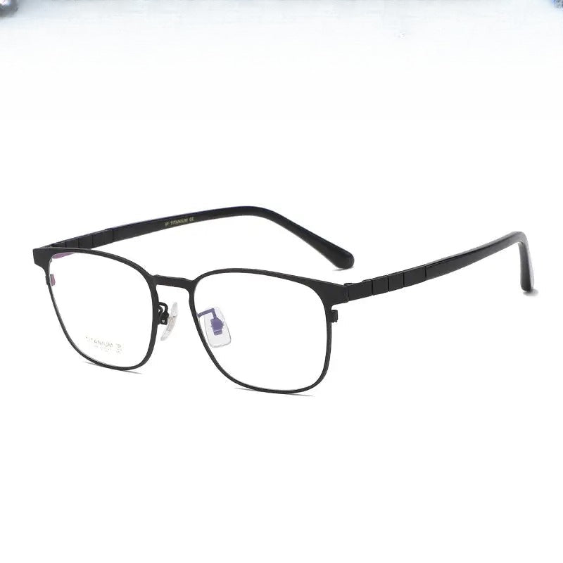 Women's Round Full Rim Titanium Prescription Glasses 371079 — view 1 | Rx Spectacle