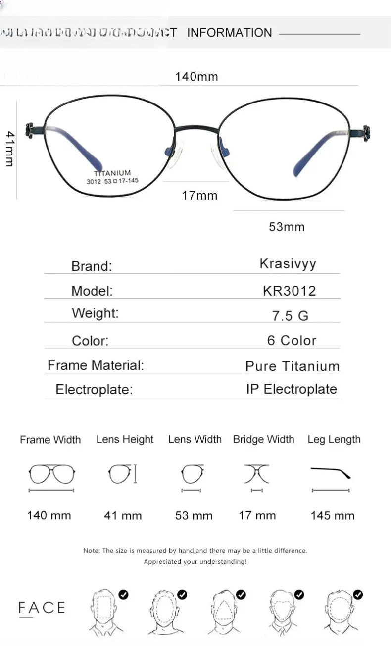 Unisex Polygon Full Rim Titanium Prescription Glasses 33012 — view 2 | Rx Spectacle