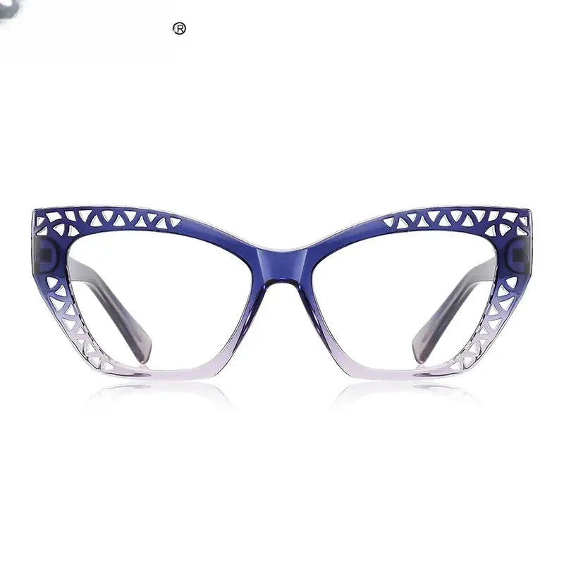 Women's Cat Eye Full Rim TR90 Reading Glasses 2182 — view 4 | Rx Spectacle