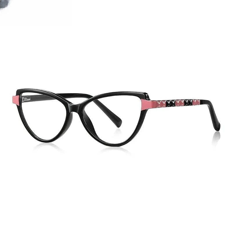 Women's Cat Eye Full Rim TR90 Reading Glasses 2131 — view 7 | Rx Spectacle