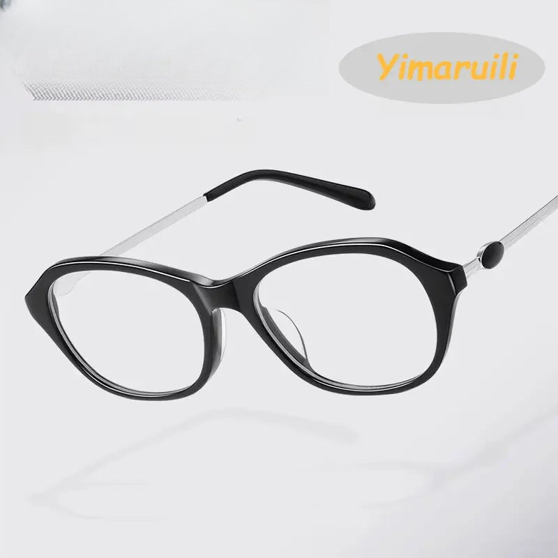 Women's Cat Eye Full Rim Acetate Prescription Glasses 94053 — view 1 | Rx Spectacle