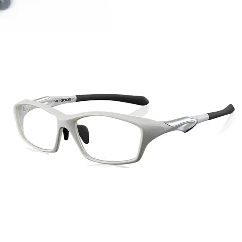 Unisex Square Full Rim Titanium Prescription Glasses 318021 — view 4 | Rx Spectacle