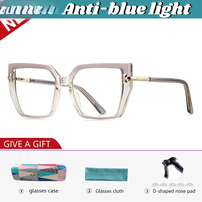Women's Butterfly Full Rim TR90 Reading Glasses 512267 — view 6 | Rx Spectacle