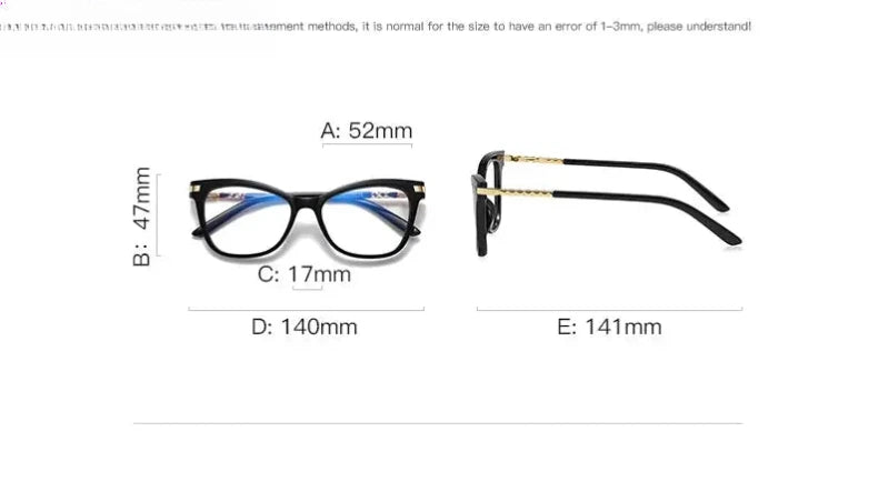 Women's Square Full Rim TR90 Reading Glasses 2108 — view 14 | Rx Spectacle