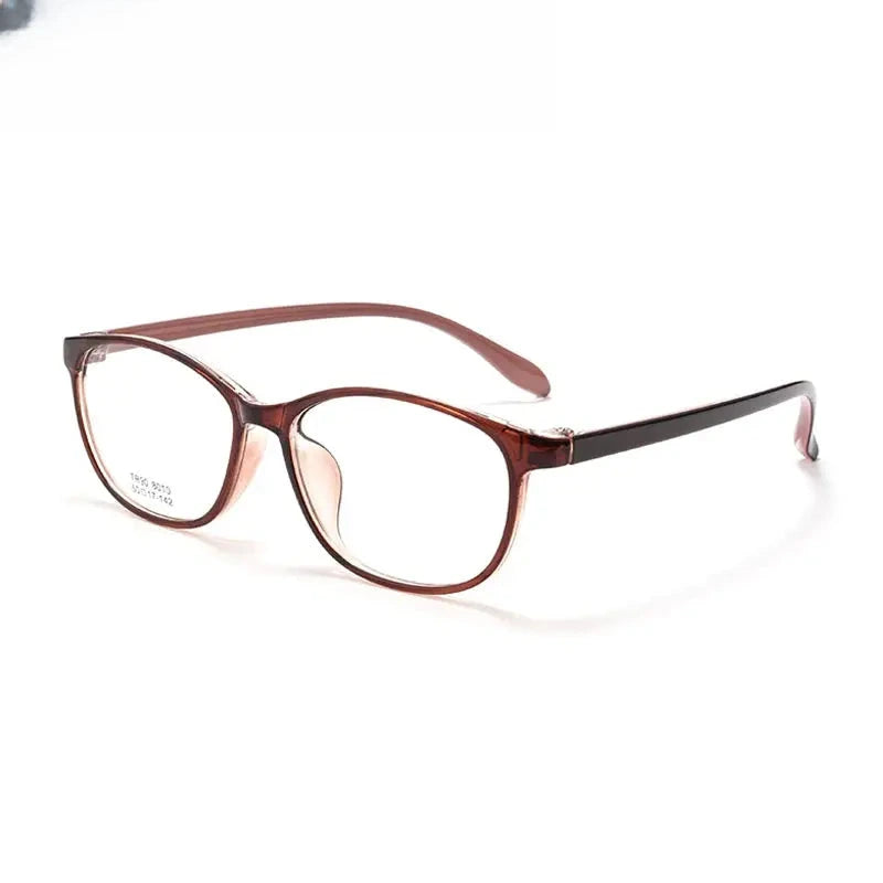 Women's Square Full Rim Titanium Prescription Glasses 88010 — view 3 | Rx Spectacle