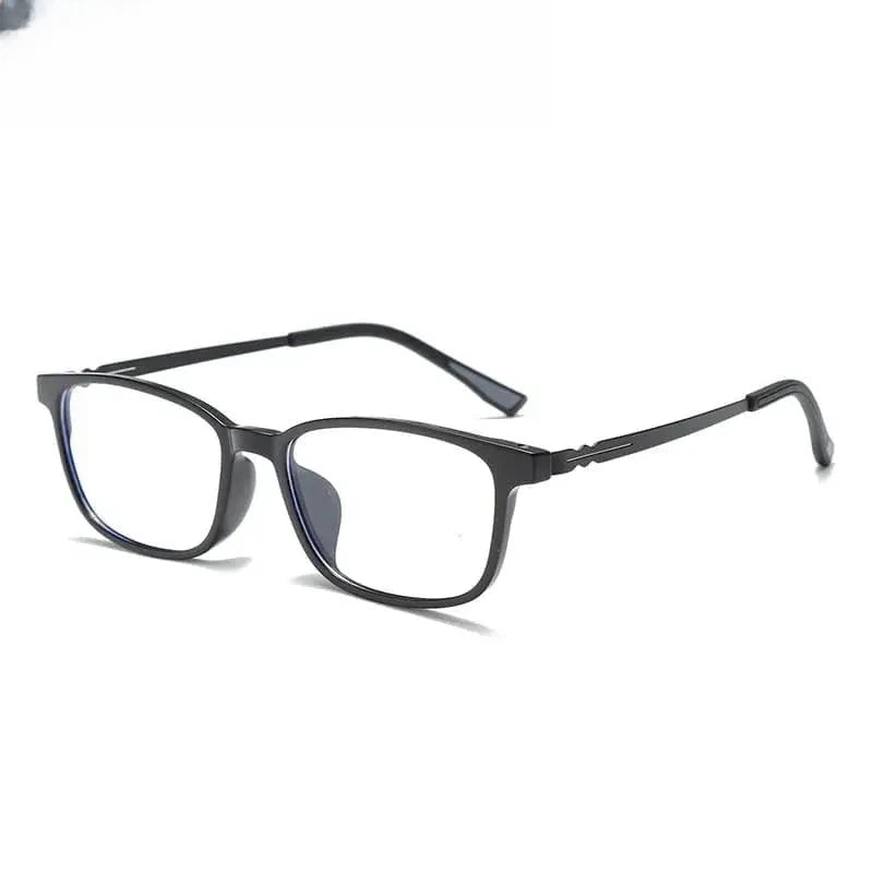 Women's Square Full Rim Titanium Prescription Glasses 681346 — view 5 | Rx Spectacle