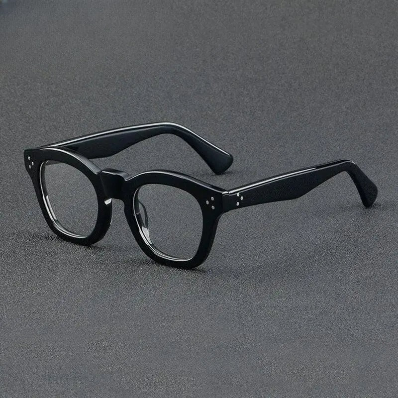 Unisex Square Full Rim Acetate Prescription Glasses Gxyj931 — view 4 | Rx Spectacle
