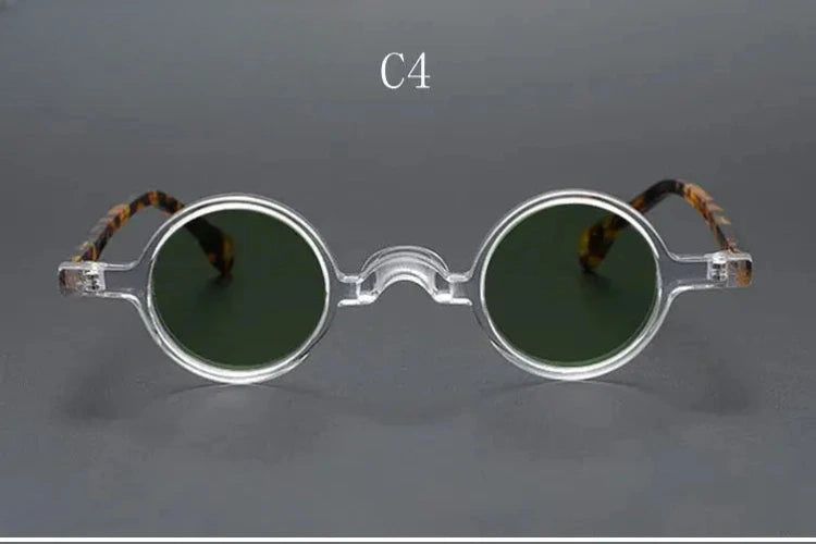 Unisex Round Full Rim Acetate Prescription Glasses 2534 — view 12 | Rx Spectacle