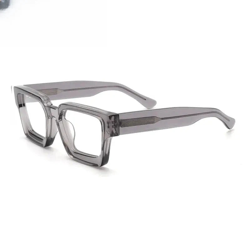 Unisex Square Full Rim Acetate Prescription Glasses Gxyj1472 — view 8 | Rx Spectacle