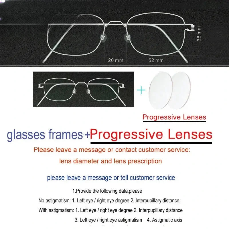 Unisex Oval Full Rim Stainless Steel Screwless Prescription Glasses 61425 — view 10 | Rx Spectacle