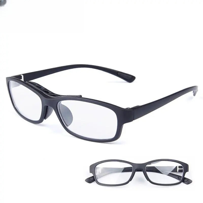 Unisex Square Full Rim TR90 Sports Glasses 010 — view 17 | Rx Spectacle