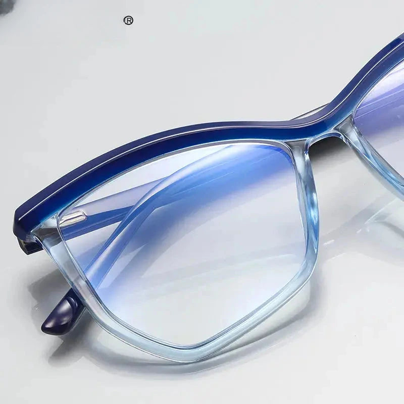 Unisex Square Full Rim TR90 Reading Glasses 2161 — view 2 | Rx Spectacle