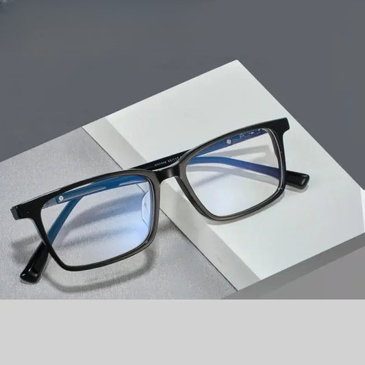 Unisex Browline Full Rim Acetate Prescription Glasses 22005 — view 1 | Rx Spectacle
