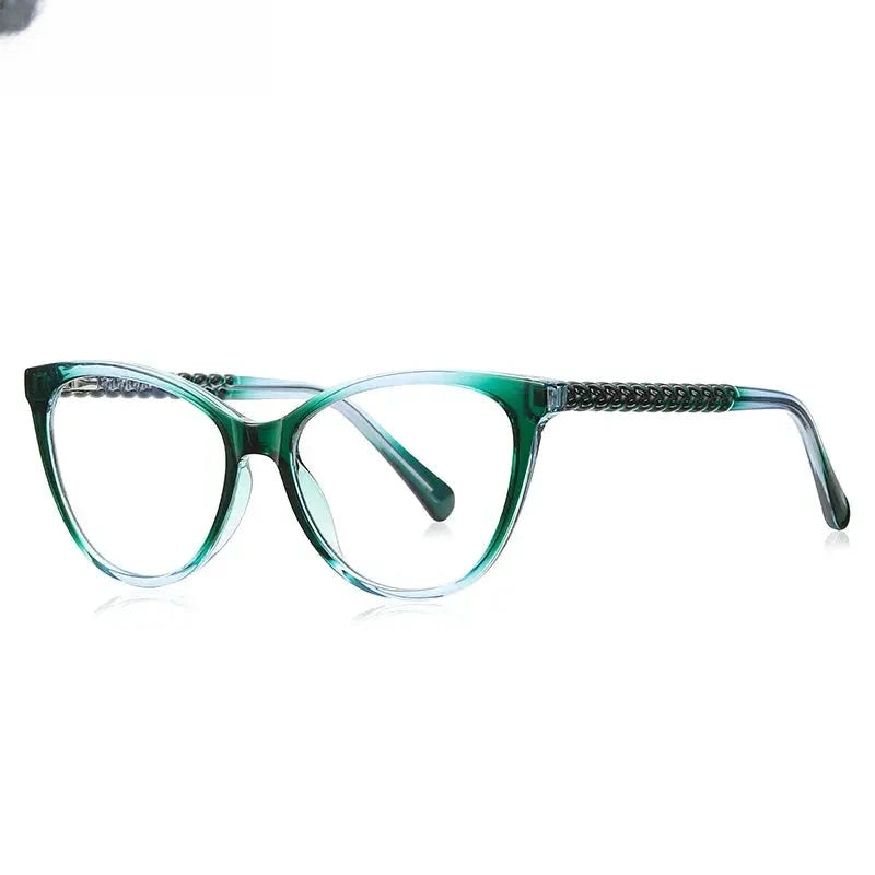 Unisex Cat Eye Full Rim TR90 Reading Glasses 2136 — view 12 | Rx Spectacle